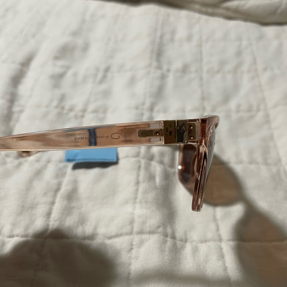 Oscar de la renta brown clear sunglasses - Picture 2 of 3